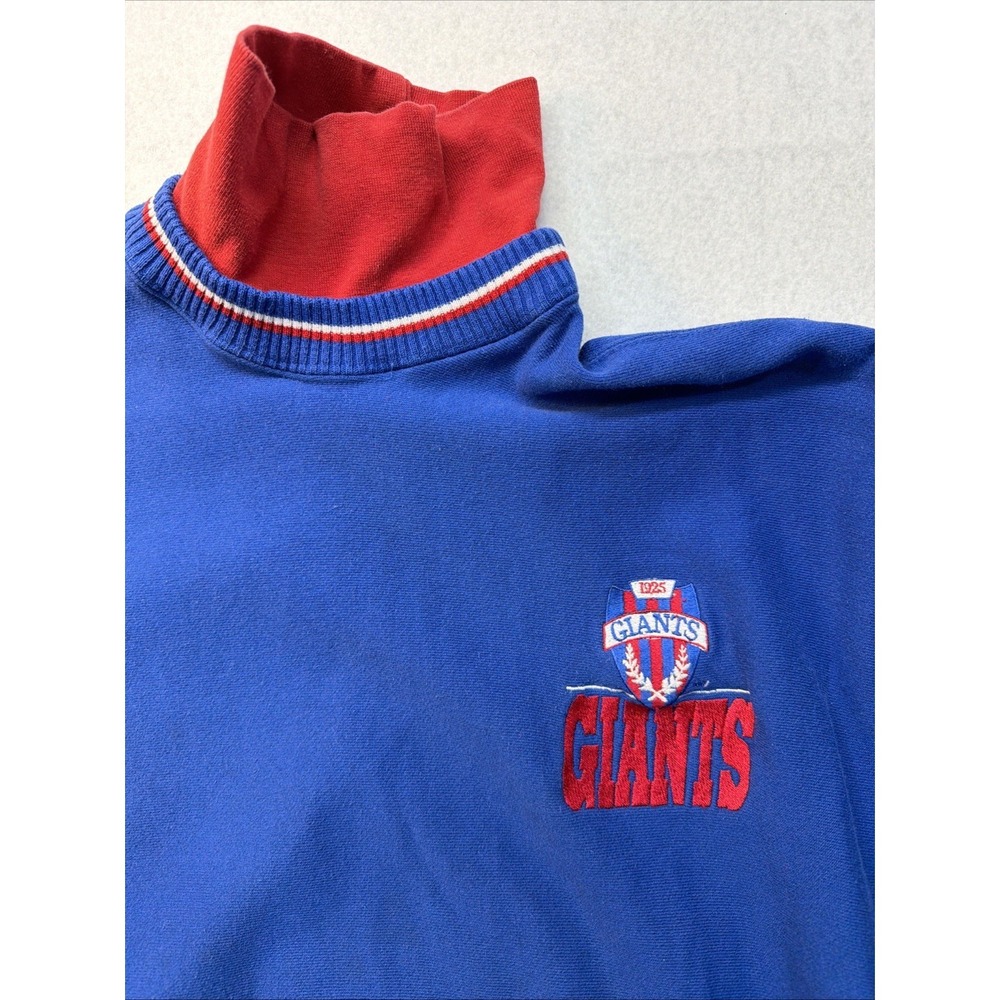Vintage New York Giants‎ Sweatshirt Mens Large Blue Football The Game USA